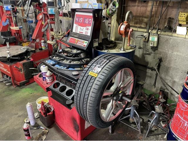 滋賀　アウディの持ち込みタイヤ交換4本（18インチ）