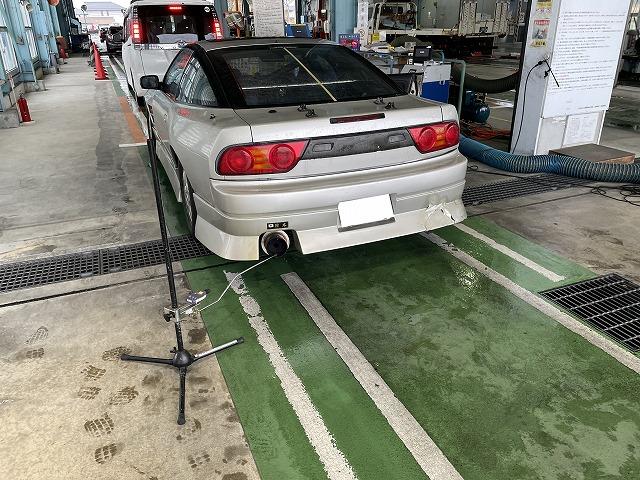 滋賀オートライフハノ　180SX(シルエイティ)の車検＆整備