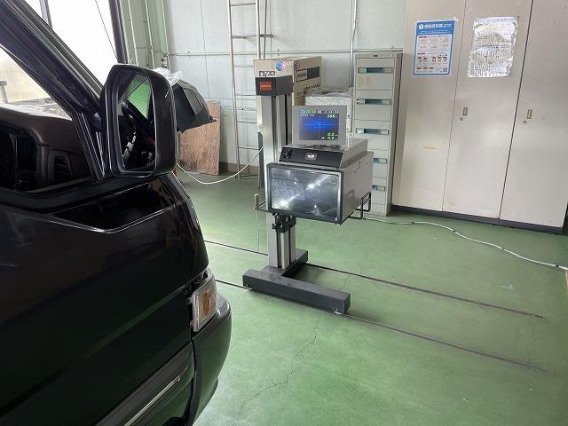 滋賀オートライフハノ　日産「ホーミー」（E24）の車検＆整備（キャラバン）
