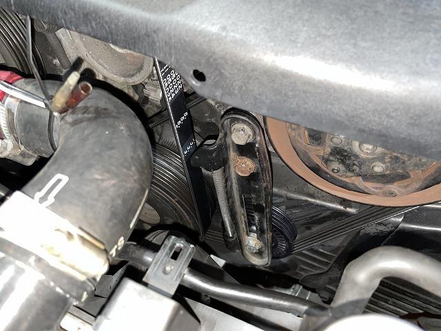 滋賀オートライフハノ　インプレッサ(GDB)の異音修理とベルト交換