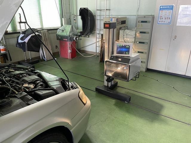 滋賀オートライフハノ　レガシィ(BH5)の車検＆整備とオイル交換