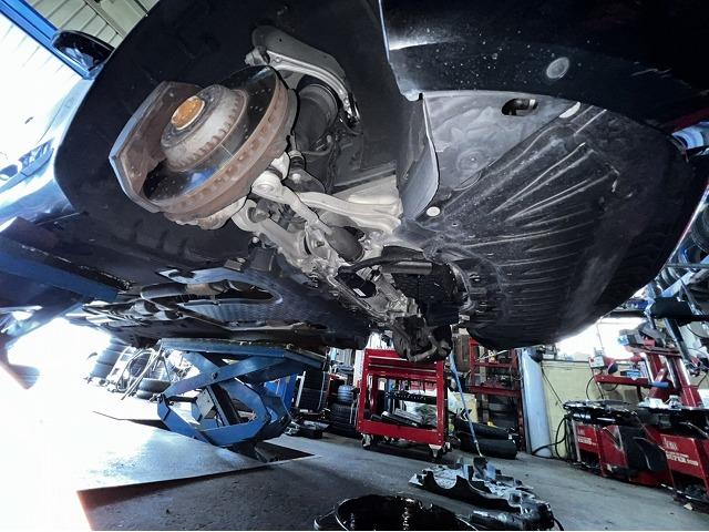 滋賀オートライフハノ　ベンツS400(W222)の車検＆整備とOBD診断