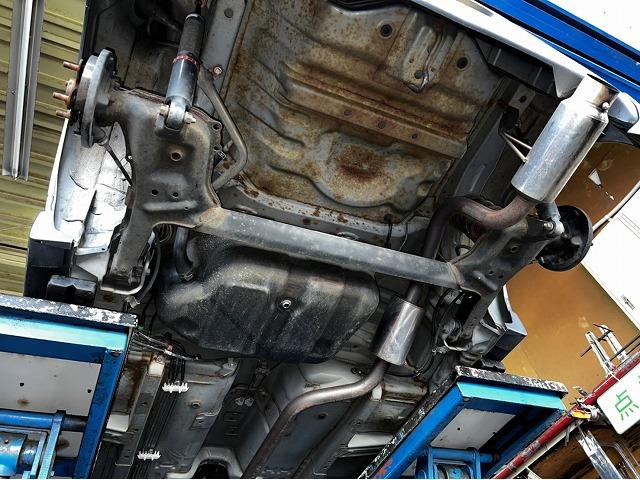 滋賀オートライフハノ　ミラＡＶＹ(MF21S)の車検＆整備と構造変更（5ナンバーから４ナンバー貨物）