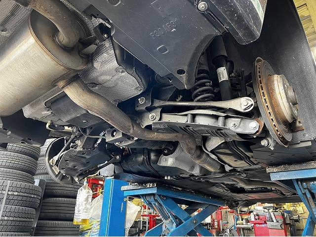 滋賀オートライフハノ　輸入車「BMWアクティブハイブリッド3」の車検＆整備と持込タイヤ交換