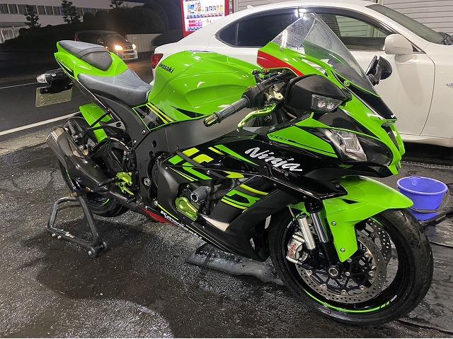 滋賀オートライフハノ　カワサキ「ZX-10Ｒ」の車検＆整備