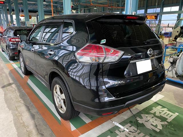 滋賀オートライフハノ　エクストレイル(NT32)の車検＆整備とオイル交換