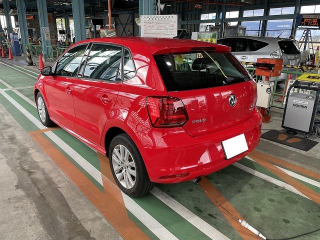 滋賀オートライフハノ　輸入車「フォルクスワーゲン ポロ」の車検＆整備とオイル交換