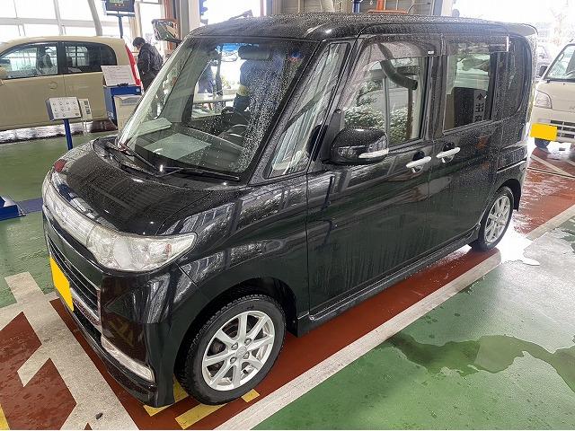 滋賀オートライフハノ　軽自動車「タント」の車検＆整備とOBD診断