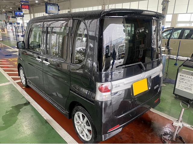 滋賀オートライフハノ　軽自動車「タント」の車検＆整備とOBD診断