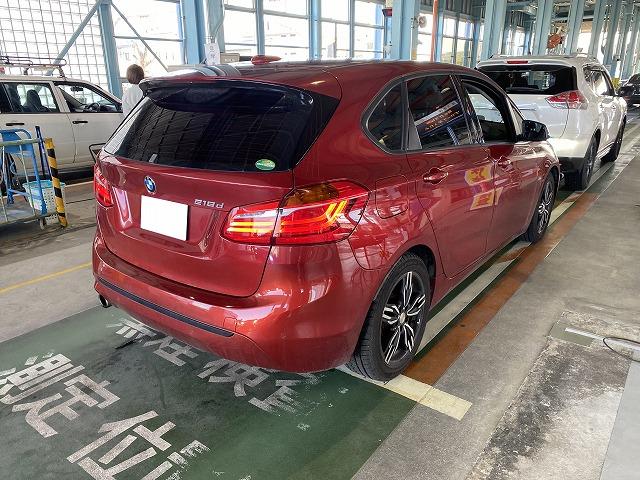 滋賀オートライフハノ　輸入車「BMW218d」の車検＆整備とOBD診断