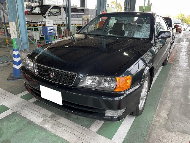 滋賀オートライフハノ　チェイサーツアラーＶのＡＴ(JZX100)の車検＆整備とオイル全交換