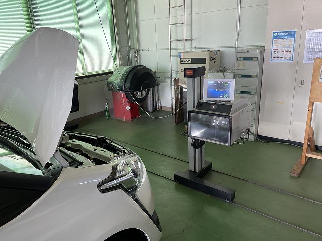 滋賀オートライフハノ　シエンタの車検＆整備とオイル交換