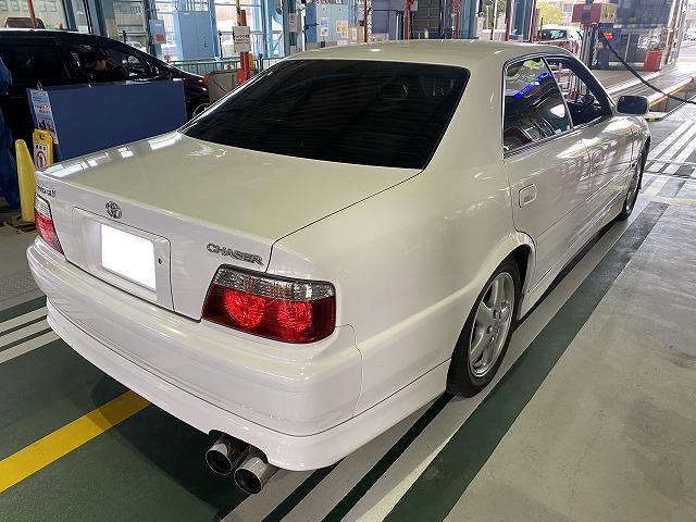 滋賀オートライフハノ　チェイサーツアラーＶ(JZX100)の車検＆整備とエンジンマウント交換