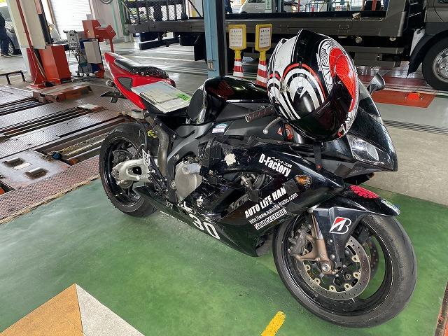 滋賀オートライフハノ　CBR1000RR(SC57)の車検＆整備