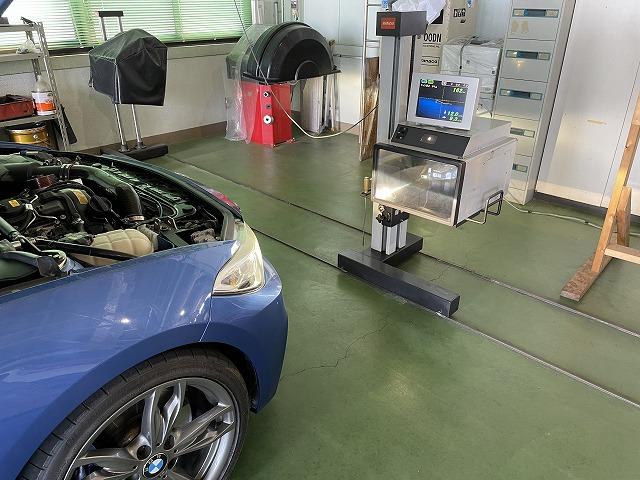 滋賀オートライフハノ　BMW「Ｍ235ｉ」の車検＆整備とクラッチ交換＆パッド交換