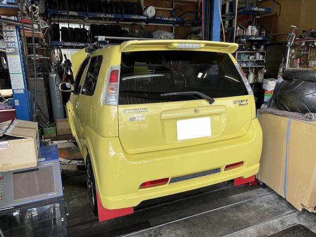 滋賀オートライフハノ スイフトスポーツ(HT81S)の持込クラッチ交換