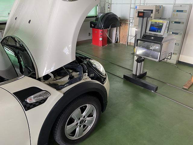 滋賀オートライフハノ　輸入車「ＭＩＮＩ」の車検＆整備とオイル＆バッテリー交換