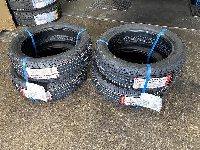 滋賀オートライフハノ　ダイハツ「コペン」の持込タイヤ交換４本(直送)