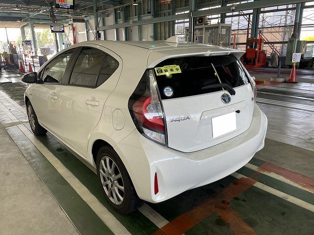 滋賀オートライフハノ　トヨタ「アクア」の車検＆整備とオイル交換