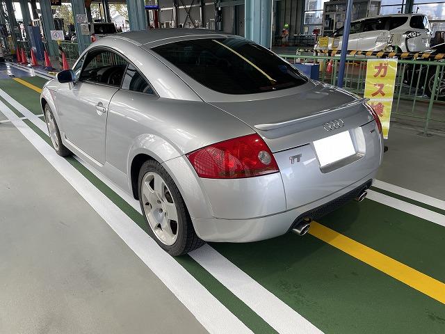 滋賀オートライフハノ　輸入車「アウディTT」(8N)の車検＆整備と持ち込み部品交換