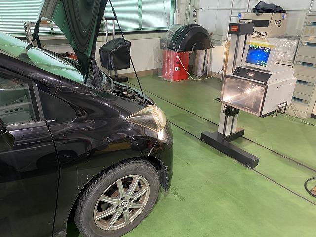 滋賀オートライフハノ　ホンダ「フリード」(GB3)の車検＆整備とオイル交換