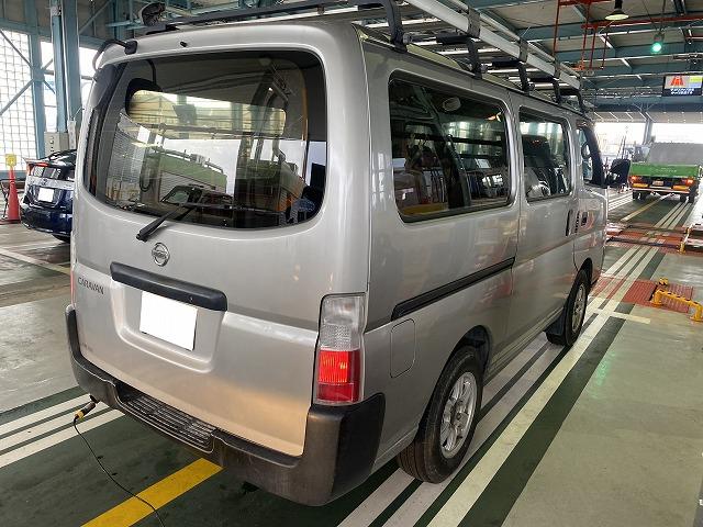 滋賀オートライフハノ　日産「キャラバン」(E25)の車検＆整備とブレーキフルード交換