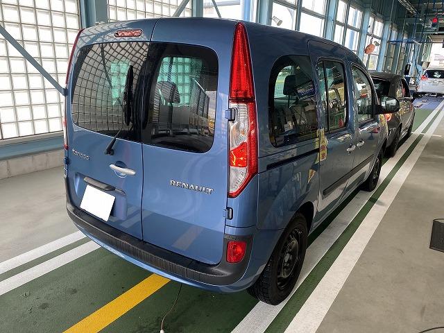 滋賀オートライフハノ　輸入車「ルノー カングー」の車検＆整備とオイル交換