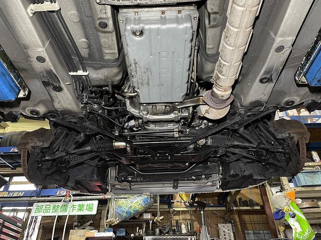 滋賀オートライフハノ　トヨタ「マークⅡ IR-V」(JZX110)の車検＆整備とATF交換