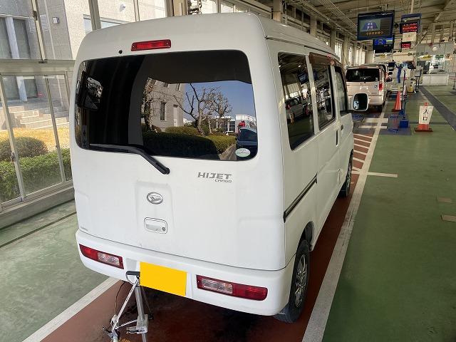 滋賀オートライフハノ　ダイハツ「ハイゼット」(S321V)の車検＆整備とオイル交換