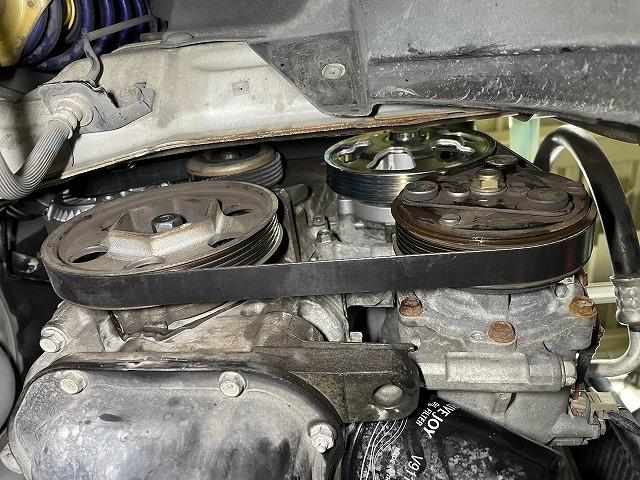 滋賀オートライフハノ　ホンダ「ライフ」(JC1)のタイミングベルト一式交換