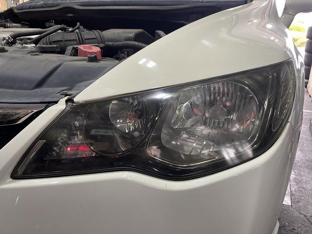 滋賀オートライフハノ　ホンダ「シビック タイプR」(FD2)の車検＆整備とオイル全交換