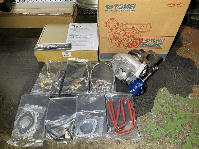 滋賀オートライフハノ シルビアS15のタービン交換(東名T400M 滋賀オートライフハノ シルビアS15のタービン交換(東名T400M