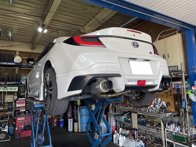 滋賀オートライフハノ トヨタ「GR86」(ZN8)の持ち込みHKS