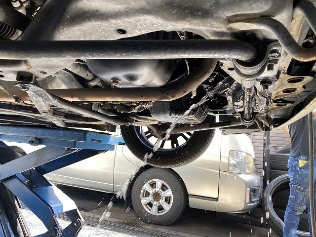 滋賀オートライフハノ　ダイハツ「コペン」(L880K)の車検＆整備と冷却水交換