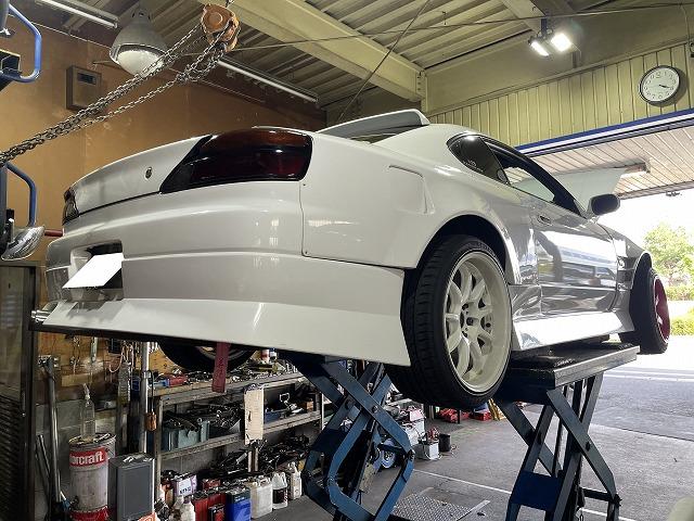 滋賀オートライフハノ 日産「シルビア」(S15)の持ち込み強化 滋賀オートライフハノ 日産「シルビア」(S15)の持ち込み強化