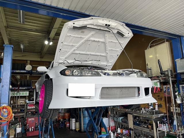 滋賀オートライフハノ 日産「シルビア」(S15)の持ち込み強化 滋賀オートライフハノ 日産「シルビア」(S15)の持ち込み強化