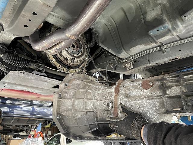 滋賀オートライフハノ S14シルビア(NA)のクラッチ交換（ORC