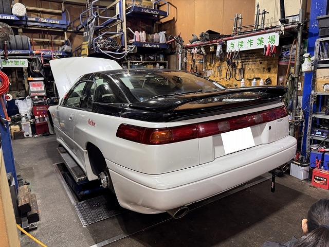 滋賀オートライフハノ スバル「アルシオーネ SVX」(CXW)の車検 滋賀オートライフハノ スバル「アルシオーネ SVX」(CXW)の車検
