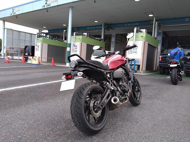 滋賀オートライフハノ　ヤマハ「XSR700」の車検＆整備とフルード交換