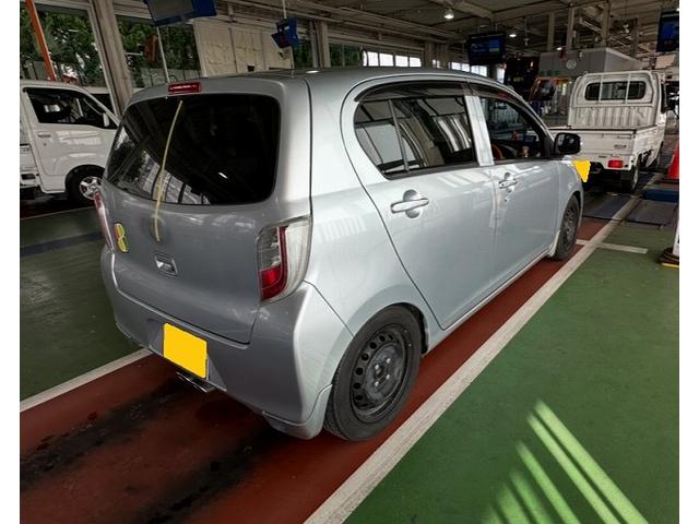 滋賀オートライフハノ　ダイハツ「ミラ イース」(LA300S)の車検＆整備と車高調整