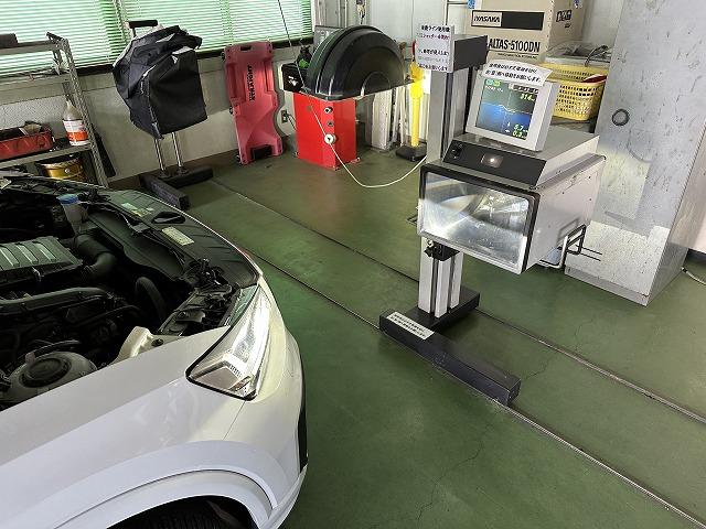 滋賀オートライフハノ 輸入車「アウディ Q2」の車検&整備とオイル交換