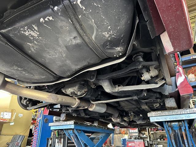 滋賀オートライフハノ 日産「シルビア」(S13)の車検&整備とオイル交換