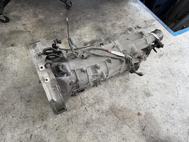 滋賀オートライフハノ　スバル「インプレッサワゴン」(GGA)のクラッチ交換