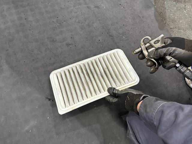 滋賀オートライフハノ　ダイハツ「ミラジーノ」(L650S)の車検＆整備とラジエター交換