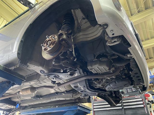 滋賀オートライフハノ　日産「モコ」(MG33S)の車検＆整備とオイル交換