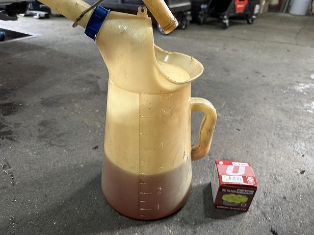 滋賀オートライフハノ　日産「モコ」(MG33S)の車検＆整備とオイル交換