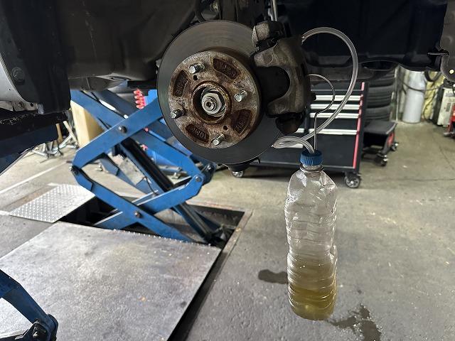 滋賀オートライフハノ　日産「モコ」(MG33S)の車検＆整備とオイル交換