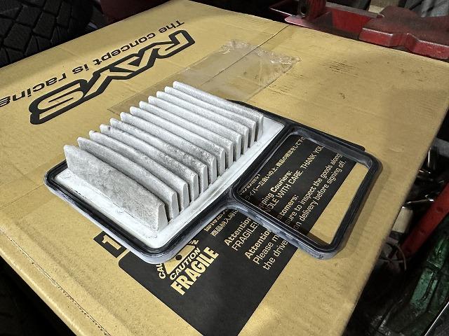 滋賀オートライフハノ　日産「モコ」(MG33S)の車検＆整備とオイル交換