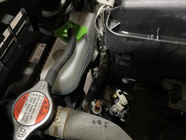 滋賀オートライフハノ　日産「モコ」(MG33S)の車検＆整備とオイル交換