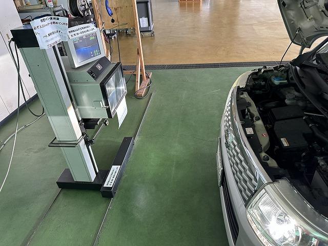 滋賀オートライフハノ　日産「モコ」(MG33S)の車検＆整備とオイル交換